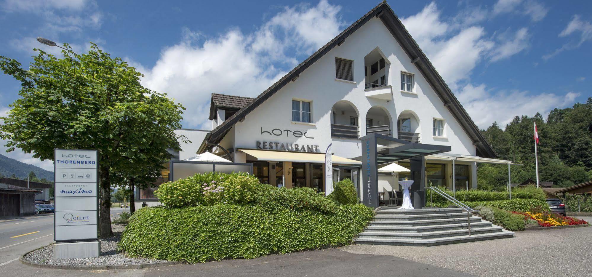 Hotel Thorenberg Luzern Buitenkant foto